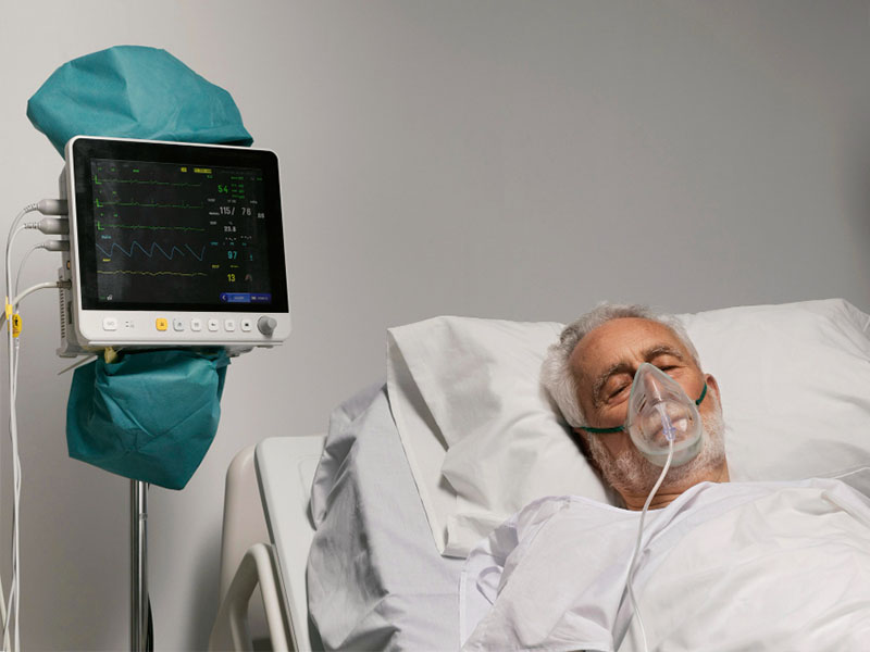 Medische accu voor beademingsapparatuur